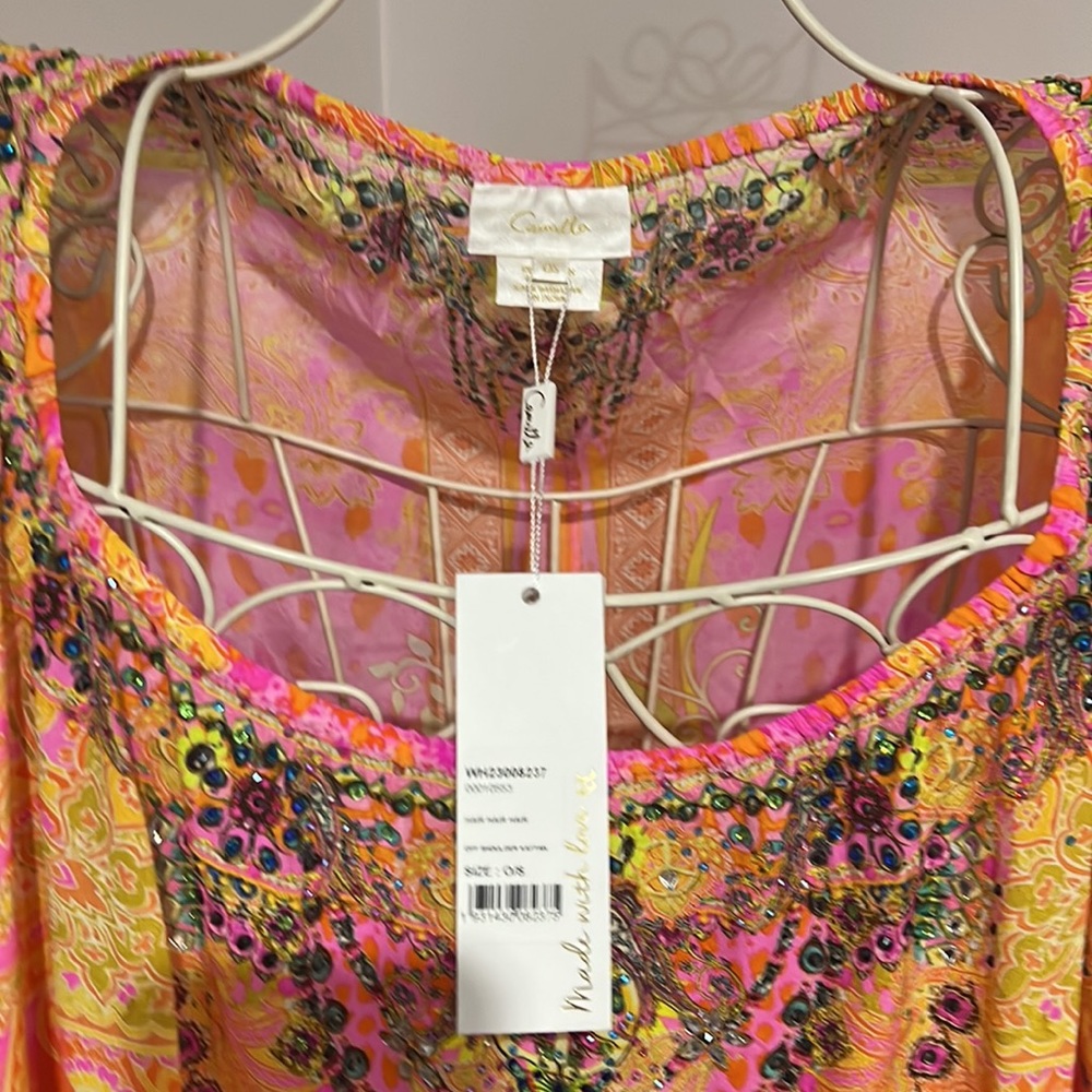 Camilla - hair hair hair - off shoulder long kaftan - Picture 3 of 6